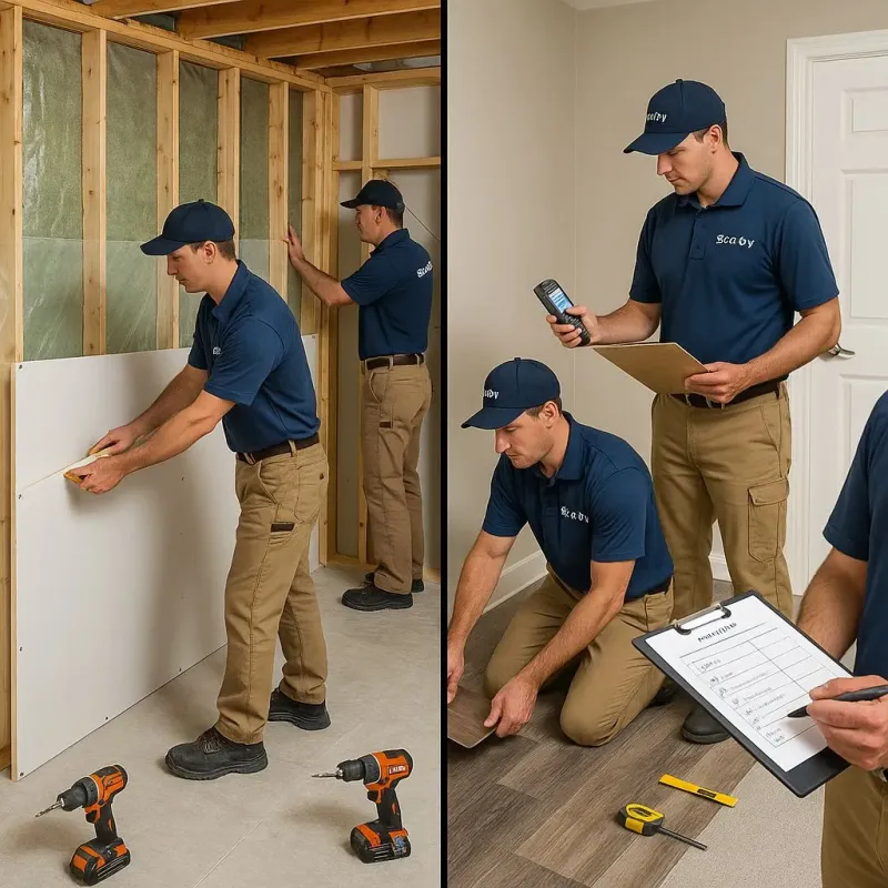 Repairs and Reconstruction process in Zephyrhills North, FL